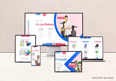 DoubleClick Digital Agency branding logo ui uiux ux web design website design