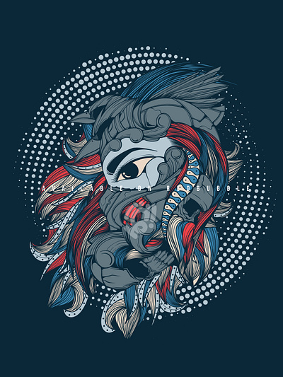 THE BEAUTY OF DARKNESS art character darkness design doodle female horror illustration skull surealism vector