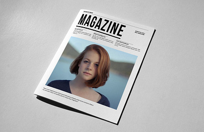 Magazine / Brochure Mockup Free - 17 scenes brochure cover design download free freebie graphic design layout magazine mock up mockup pages portfolio presentation print design psd showcase template