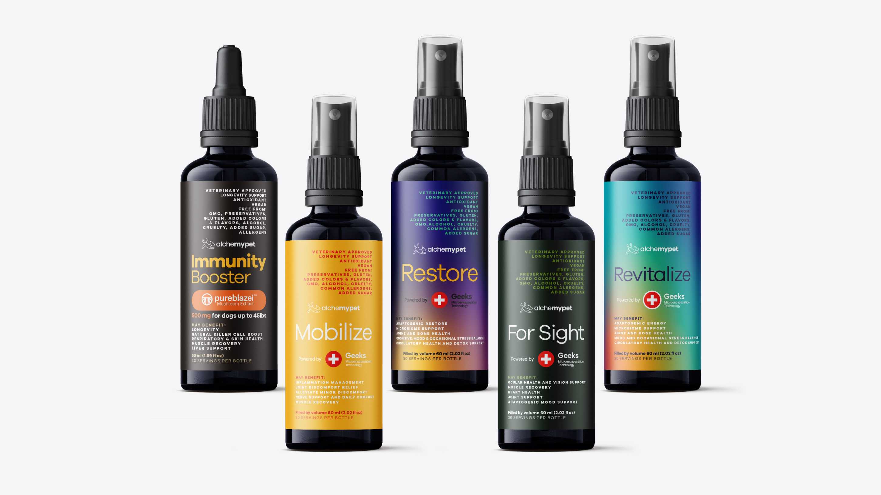 Alchemypet products bold cat clean colorful colors creative label dog fun green healthy immunity label desing minimalist packaging pet pet care pet food premium puppy supplement