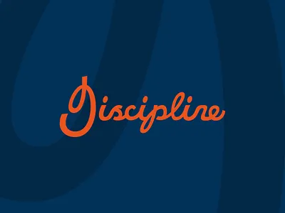 Discipline Logotype clean design discipline figma illustration kovalev logo logotype modern nicholas simple vector