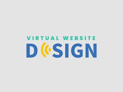 Virtual Website Design Logo branding logo logo designer logodesign vector