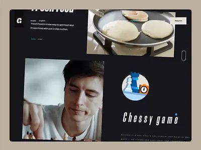 Design Studio - Portfolio project details animation company website dark ui design design studio ecommerce free ui kit george samuel illustration interaction landing page logo portfolio project details