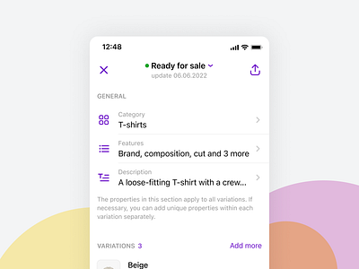 Product Card Editor app commerce editor product card