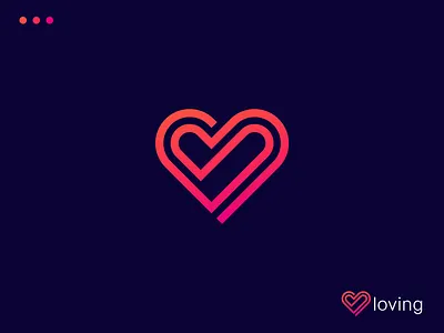 Logo design | Love logo | Love icon logo 3d abstract animation app icon brand brand design brand guideline brand identity branding colorful gradient graphic design illustration landing page logo design logo inspiration logofolio love logo motion graphics ui