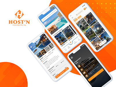 Host Rental App app design host host rental rental ui ux