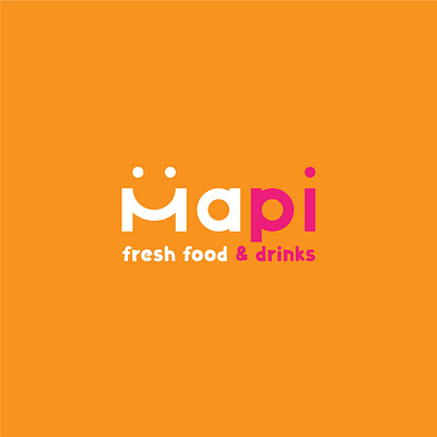 LOGO DESIGN for HaPi (fresh food & drinks restaurant) 3d animation branding design graphic design illustration logo motion graphics ui vector