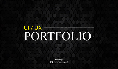 UI-UX Portfolio 2022 trending adobe xd design figma illustrator photoshop portfolio ui ui ux portfolio ux