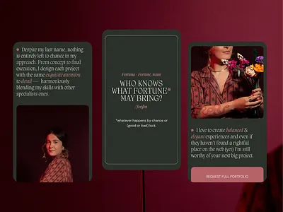 Portfolio 2022 branding design portfolio typography ui web design