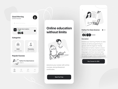 Online Course Mobile App appideas best school app design development following iosdeveloper mobileapp mvdevelopment new and noteworthy online course online school popular raisefunds startup uidesign user experience user interface uxdesign webappdevelopment