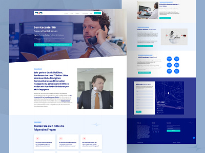 Bucher + Suter Service Centre Landing Page bucher clean creative creative design design health health website illustration landing page medical modarn design modern service center uiux website design websitedesign