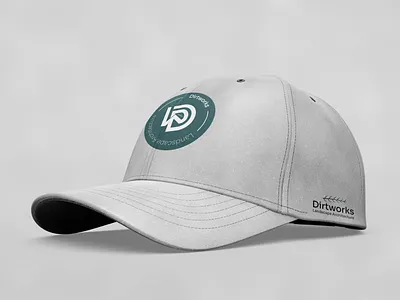 Circular Wordmark Landscape Service Logo architecture brand identity design branding design graphic design illustration landscape logo typography vector