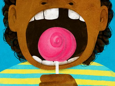 sweet tooth candy child illustration kidslit lollipop sweet tooth sweets