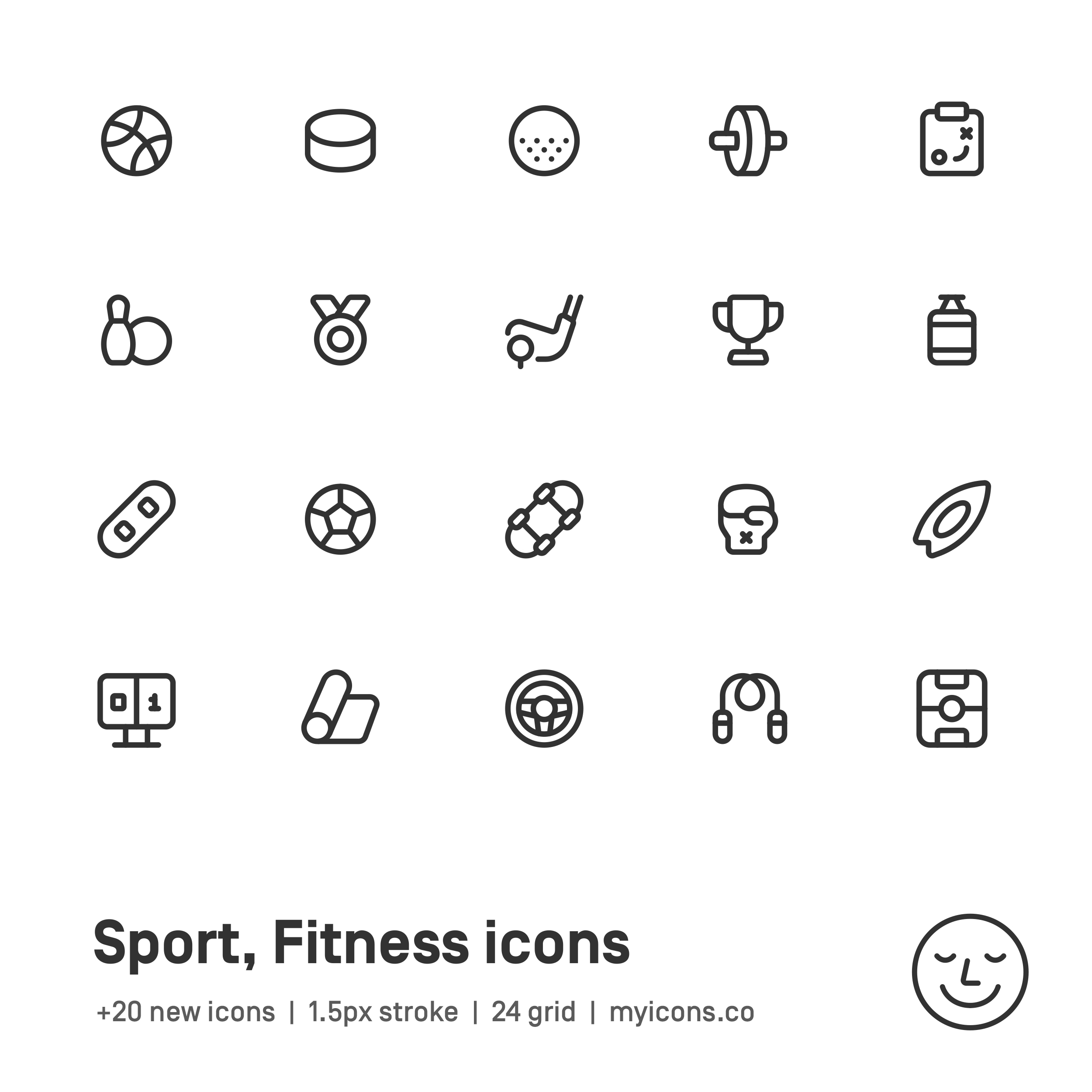 Myicons V—1.31 | 13,500+ Premium Vector Line Icons Pack By Myicons On ...