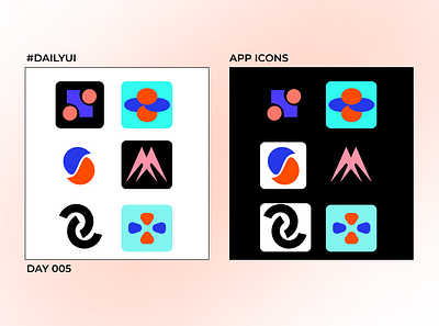 #dailyui APP ICONS that looks great and unique on mobile screen app app design design mobile app ui uiux uiux design ux web design