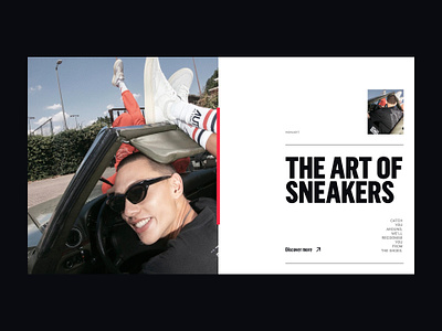 the art of sneakers branding concept design fashion sneakers street typography ui visual visualdesign