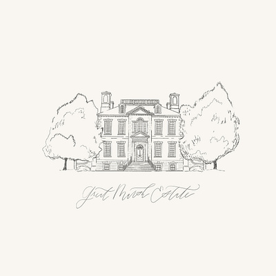 Venue Illustration design illustration illustrator procreate venue wedding