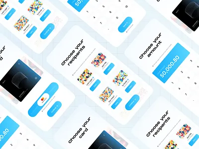 Monet - Money Transfer App UI Concept app design concept concept ui credits transfer design exploration ui minimal money transfer ui ui concept ui ux user interface