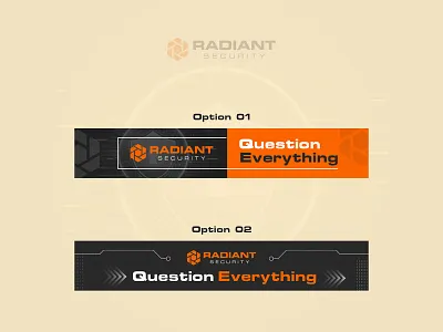 Radiant Security Banner Design | Social Media Design awesome banner banner bazaar bannerbazaar best classy creative banner design facebook google ad banner illustration instagram latest logo minimal modern post social media ads social media banner trending