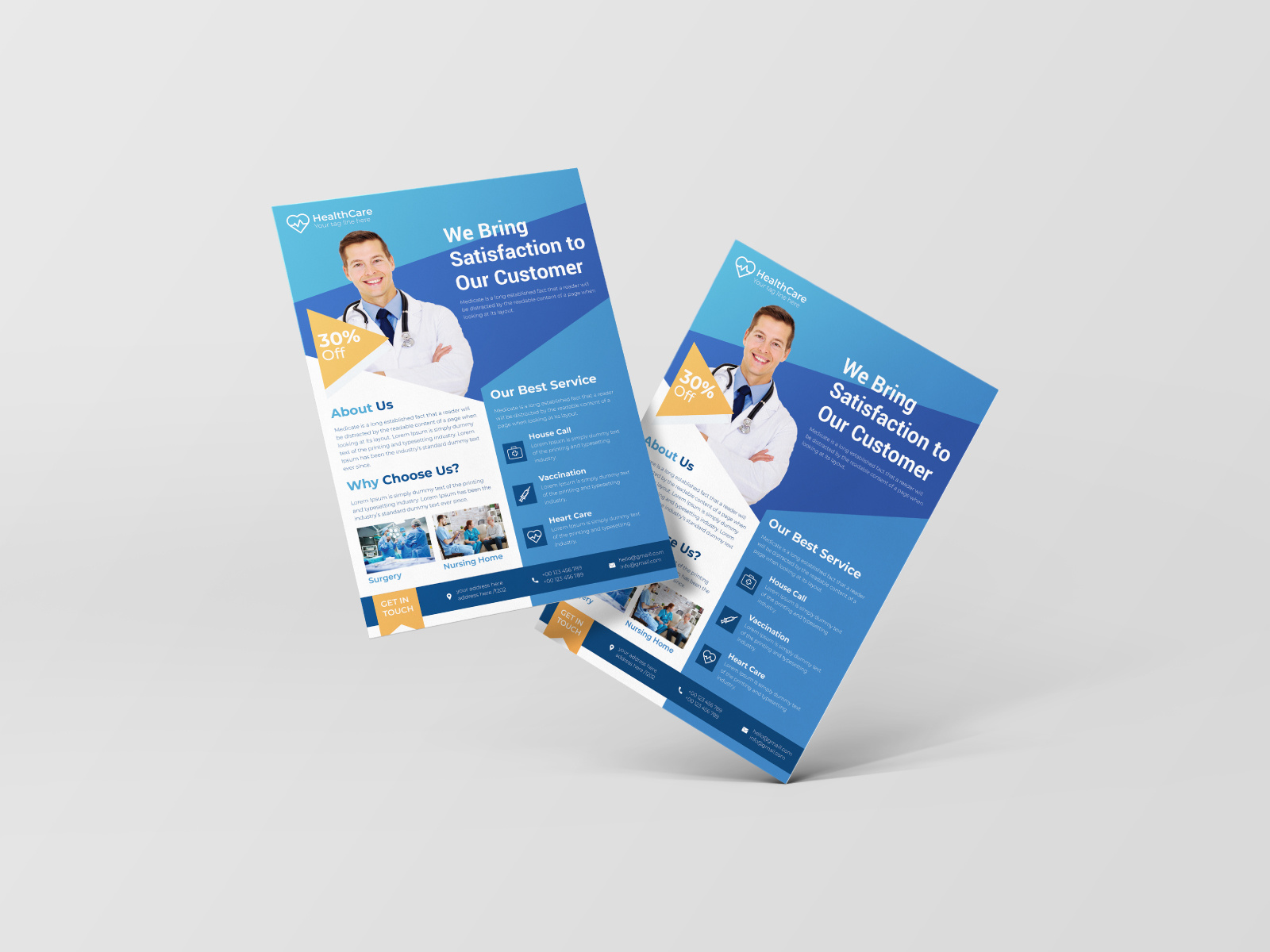 Example of Premium  Flyer Design Solutions.
