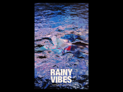 Ex.327 abstract album art cd cover ep lp neon puddle rain sleeve vinyl wet