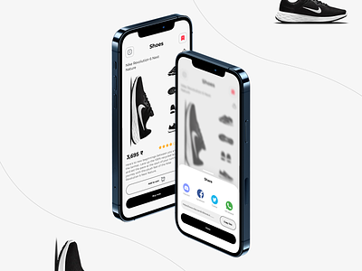 App to buy Shoes app buy shoes design ecommerce ecommerce app iosapp mobileapp share share link shoe shoes shoes app shoes ecommerce app shopping app uidesign ux visual visual design visualdesign