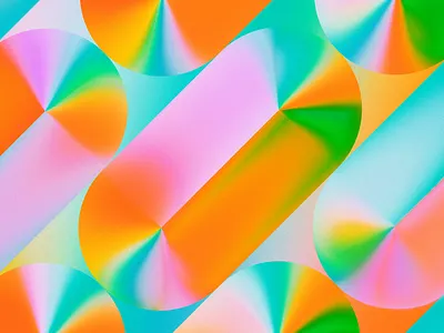 Happy Feeling - Abstract Artwork abstract art art direction artwork brand illustration branding bright bold colors color blend colorful cover art design geometric illustration geometry gradient art gradient mesh gradients illustration music cover noise illustration photoshop symetric