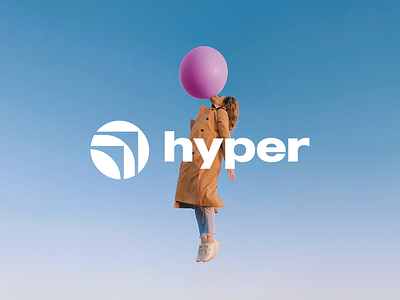 Hyper brandidentity branding brightscout design agency fast graphic design hyper identity lift logo mark negative space speed symbol ui ux