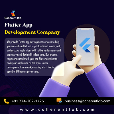 Flutter App Development Company - Coherent Lab flutter app development company