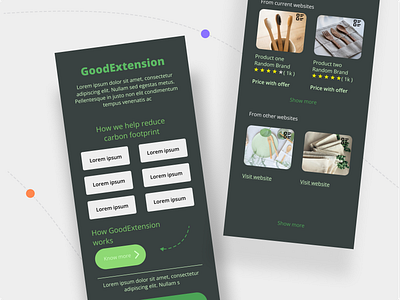 GoodExtension - Chrome Extension app branding chrome chrome extension dark mode design extension google graphic design illustration logo typography ui vector