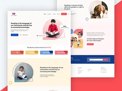Student Platform Website Design app application design branding design educational graphic design illustration landing page minimal motion graphics platform student platform typography ui ui design ux vector web