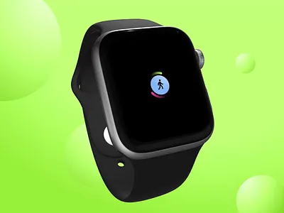 Apple watch app to track health 3d animation branding design desire agency fitness graphic design health interface motion graphics sport ui watch