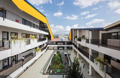 The top architectural design for school building