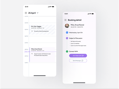 Calendar Booking appointment booking calendar calendar appointment calendar details doctor event figma mental minimal patient theuiface timeslot ui userinetrface ux