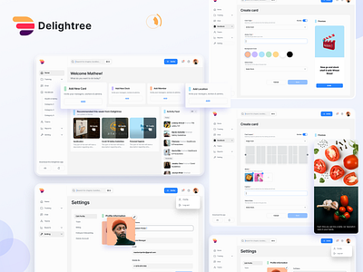 Delightree - Web App branding business design employee management sop staff management ui uidesign uiux ux