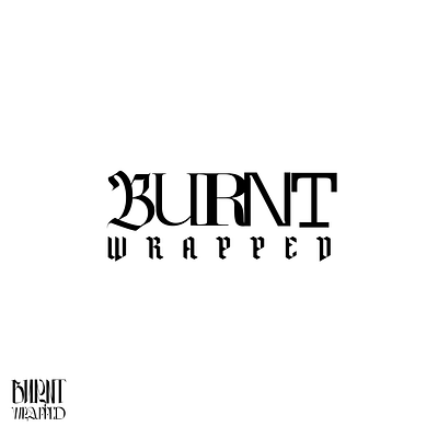 burnt wrapped branding design graphic design icon illustration logo minimal vector