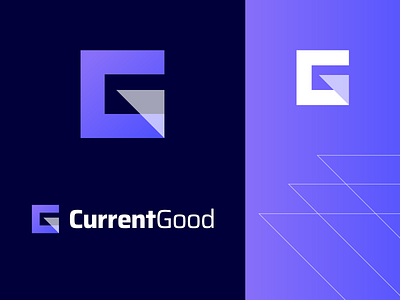 CurrentGood - Logo Design Exploration arrow grow brand identity branding c letter logo corporate ecommerce g letter logo identity identity design logo logo design logo designer logotype mark market marketplace media tech digital overlay logo startup symbol