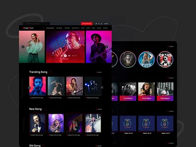 DhakDhok Music theme album artist artists design discography festival music music artist music artists music design music label music store music ui music ux musical ui