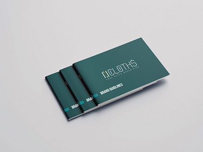 Clothing Minimal Brand Identity Guidelines brand book brand identity branding clothing creative logo graphic design identity lettering logo logo design logo mark minimal modern modern logo vector visual identity
