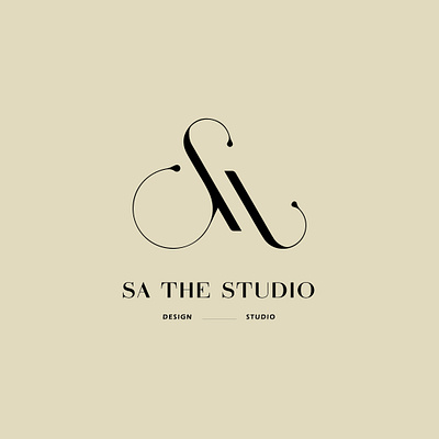 SA Studio Logo Design aesthetic logo branding design graphic design logo logo design minimal logo studio logo