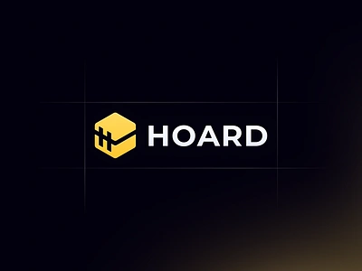 Hoard - Brand Design animation bitcoin branding chest coin crypto decentralized design ethereum gold hoard icon logo money nft token typography uiux web3 website