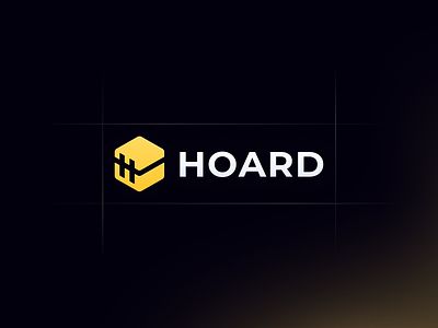 Hoard - Brand Design animation bitcoin branding chest coin crypto decentralized design ethereum gold hoard icon logo money nft token typography uiux web3 website