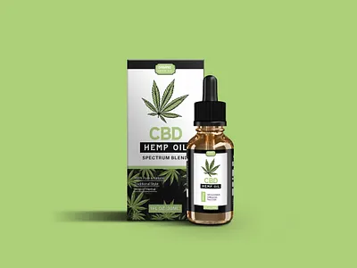 CBD HEMP OIL Packaging & Label Design labeldesign