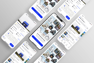 Travo • Real Estate Mobile Apps animation branding design landing page mobile mobile app mobile design real estate travel typography uidesign uxdesign web design