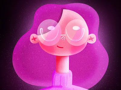 Tiroteo character design girl illustration illustrator intuos light noise photoshop wacom