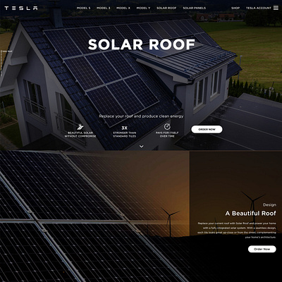 Solar Roof animation branding graphic design logo ui