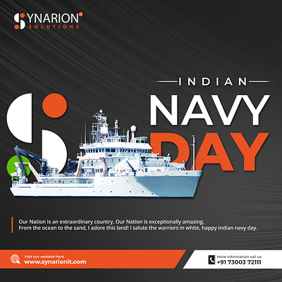 Indian Navy Day branding graphic design motion graphics ui