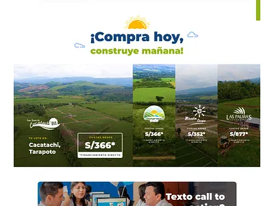 Real Estate Landing Page design landing site ui user friendly ux webdesign