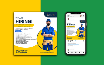 INSTAGRAM / FACEBOOK / SOCIAL MEDIA POST DESIGN banner design branding corporate facebook post design graphic design illustration instagram post vector