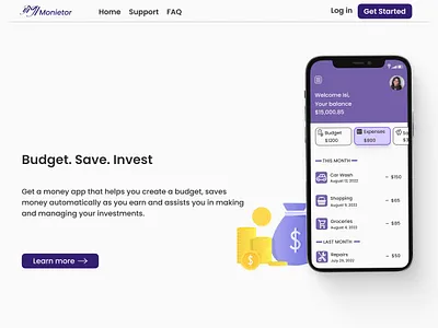 Daily UI Challenge: Landing page daily ui design ui ui design uiux ux